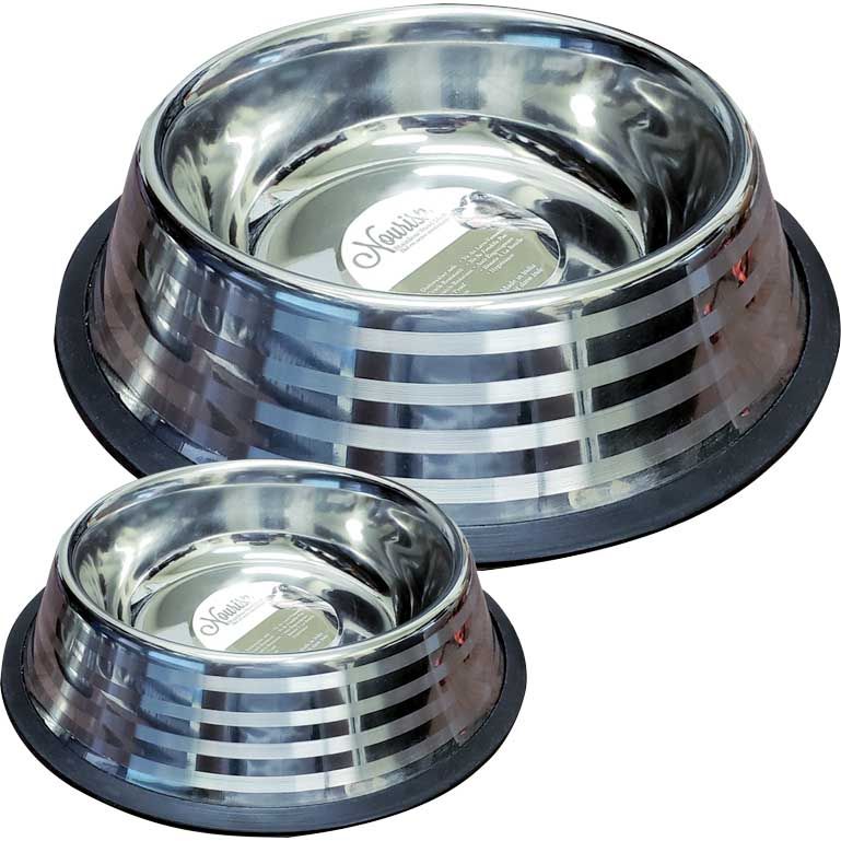 Stainless Steel Fashion Bowl, Size: 16 oz