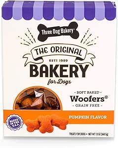 Three Dog Bakery - GF Pumpkin, Size: 13 oz