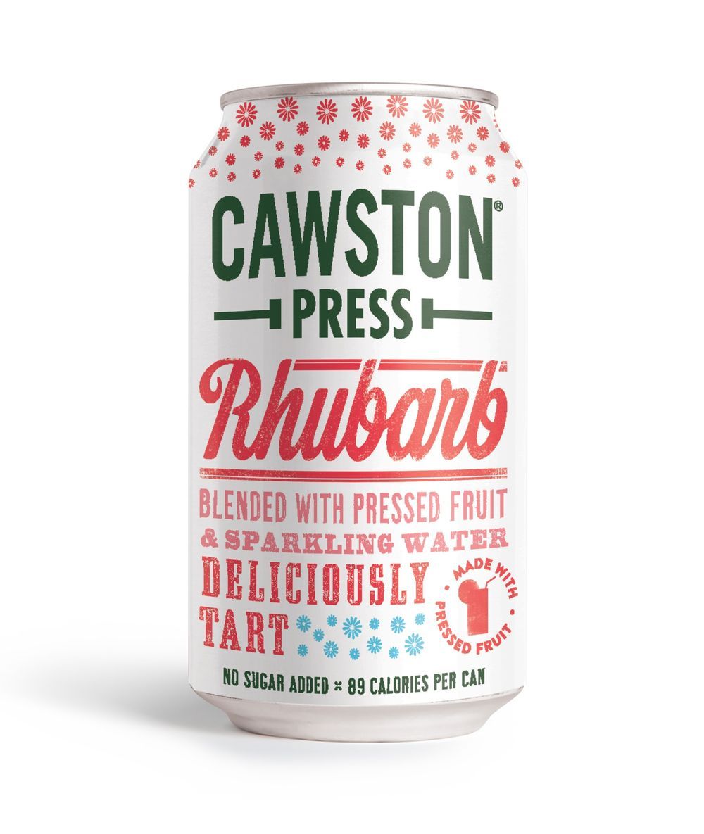 Cawston Juice, Flavour: Sparkling Apple &amp; Rhubarb, Size: 330 ml