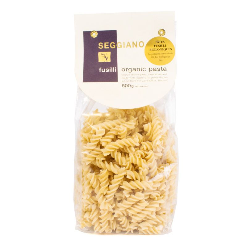 Seggiano Organic Pasta 375g , Flavour: Fusilli