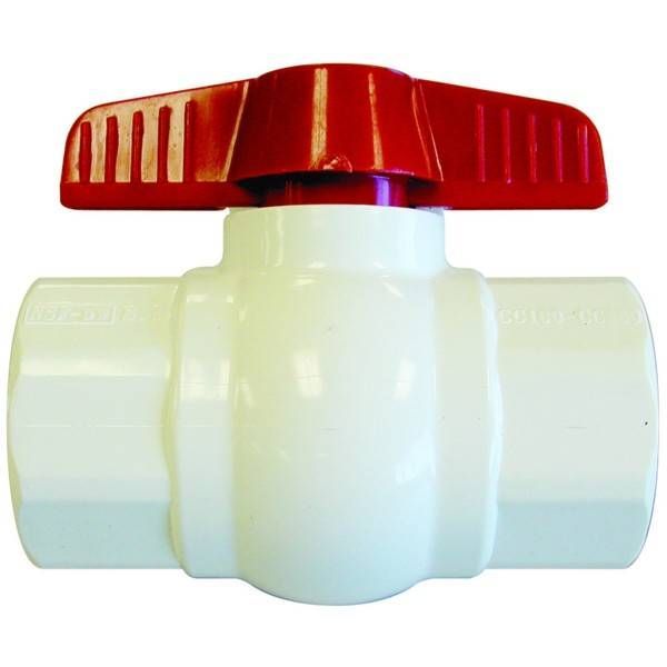 Ball Valve - Threaded, Size: 1 1/2"