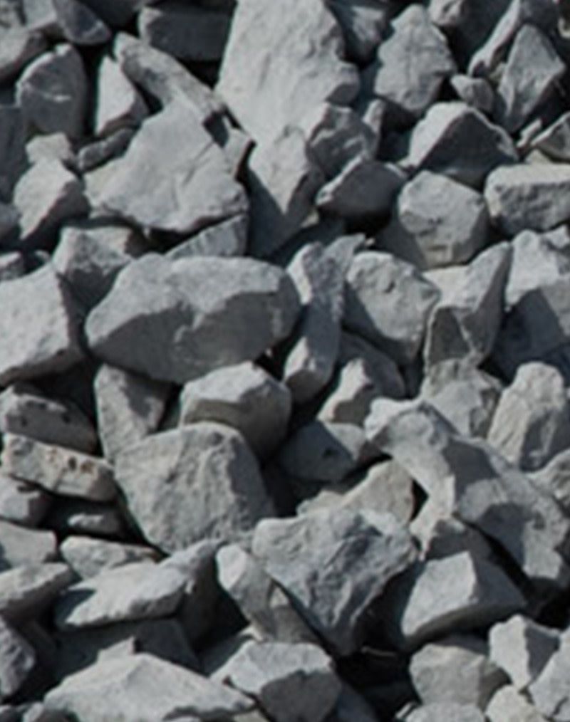 Crushed Limestone 2" (56mm), Size: 1-10 yards