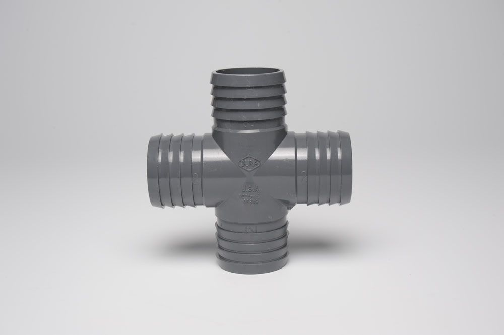 Dura Plastic - Cross - Insert, Size: 1"