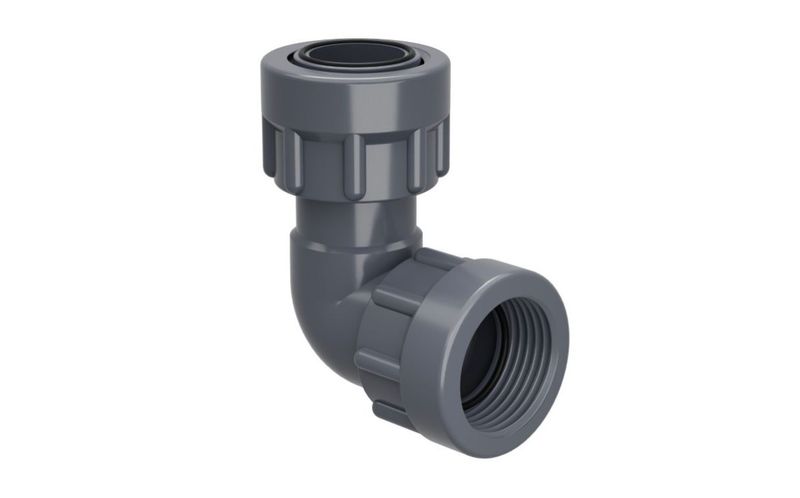 Dura Plastic - Manifold System Elbow - Swivel x Swivel