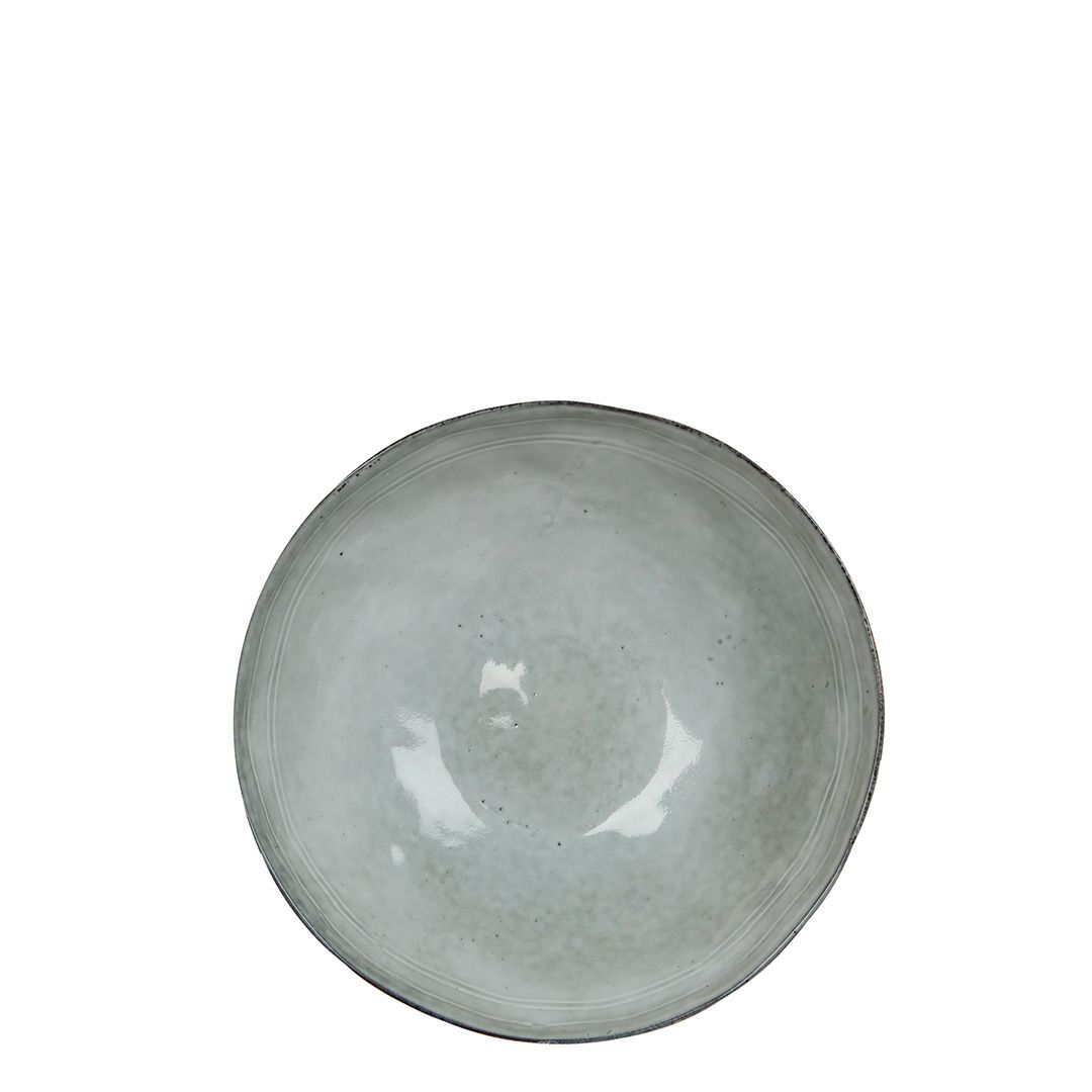 Tabo Plate, Color: Grey, Size: h2xd20.5cm