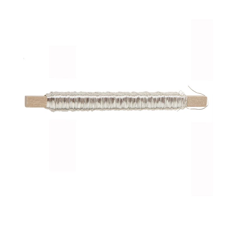 Floral Wire, Color: Silver, Size: 50gr