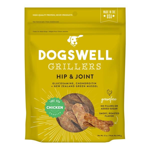 Dogswell Hip &amp; Joint, Size: 12oz Chicken, Variety: Soft Strips