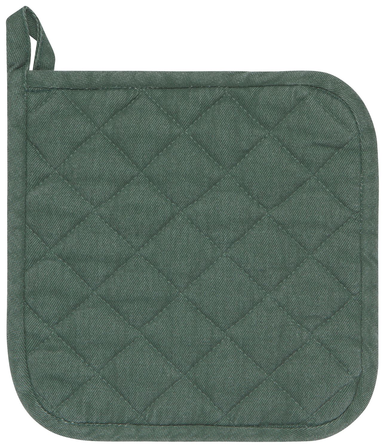 Potholder Stonewash Heirloom, Color: Jade