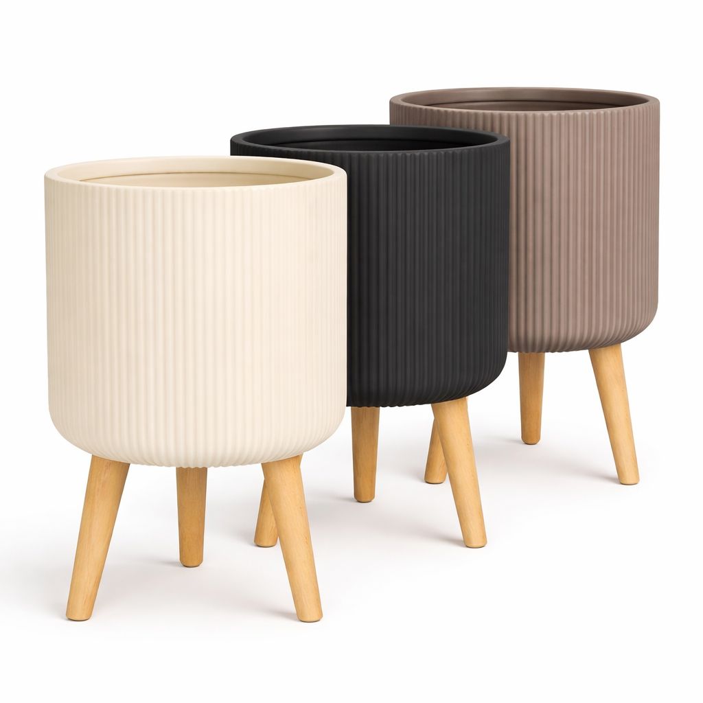 Nuovo Pot Round on Stand