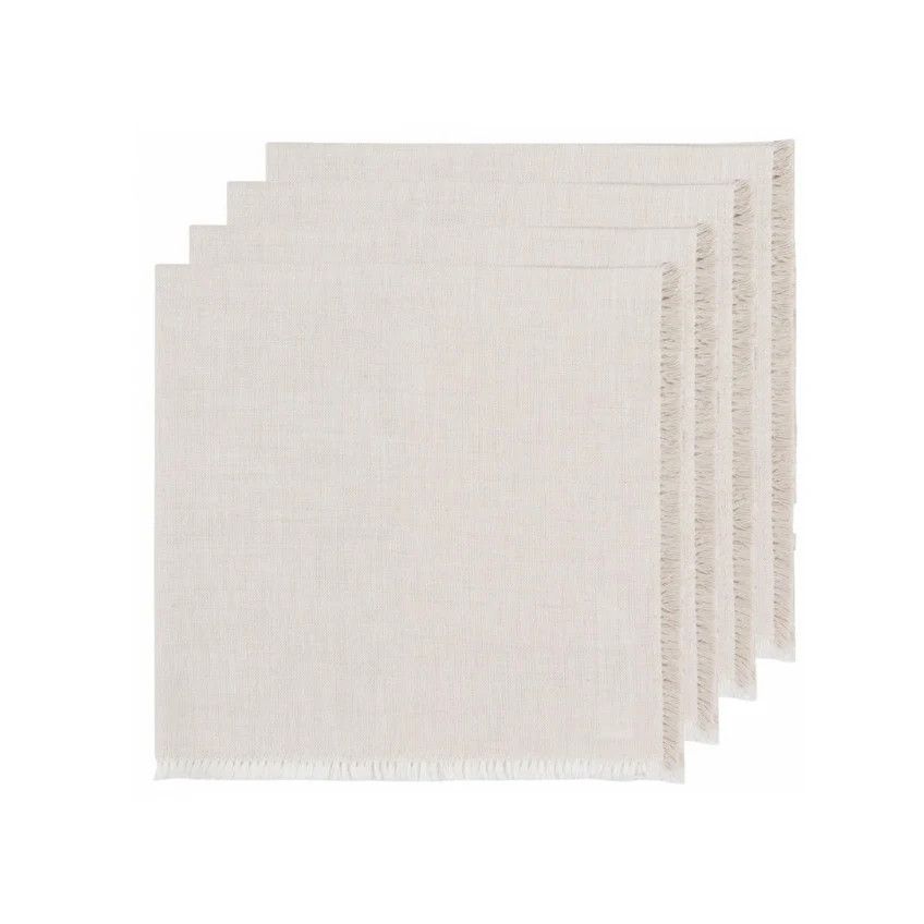 Heirloom Linen Napkins - Set of 4, Color: Dove Gray