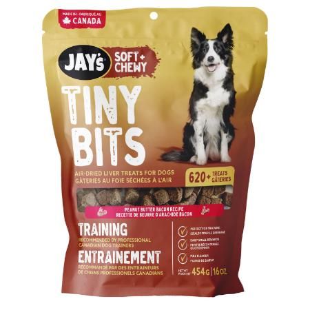 Jay's Soft Chewy Tiny Bits Peanut Butter Bacon, Size: 200GM