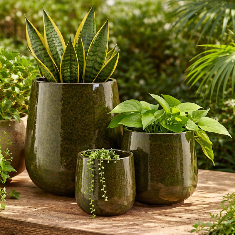 Torino Pot Green