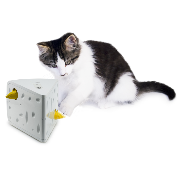 Cheese Automatic Cat Teaser