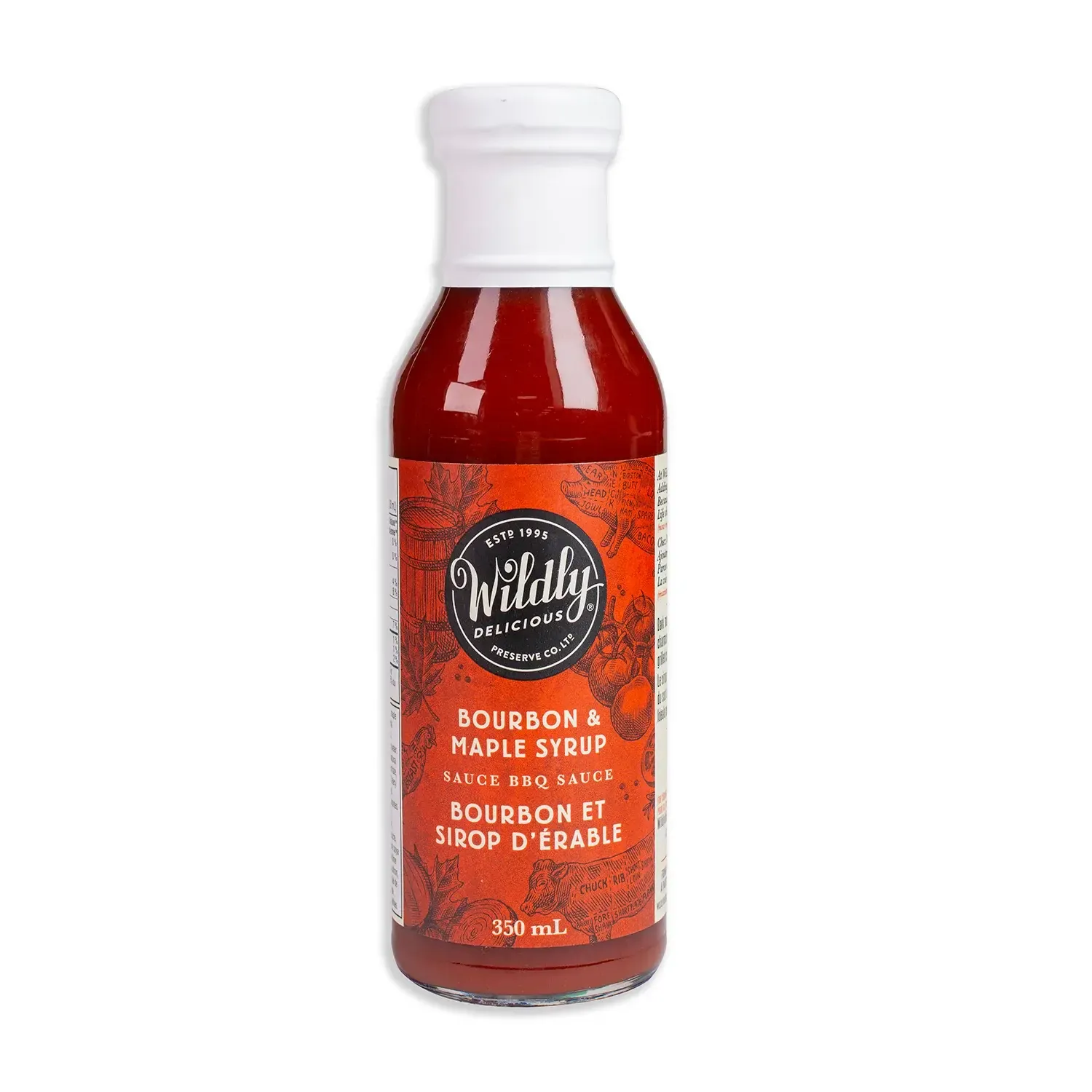 Wildy Delicious - BBQ Sauce Maple Syrup &amp; Bourbon
