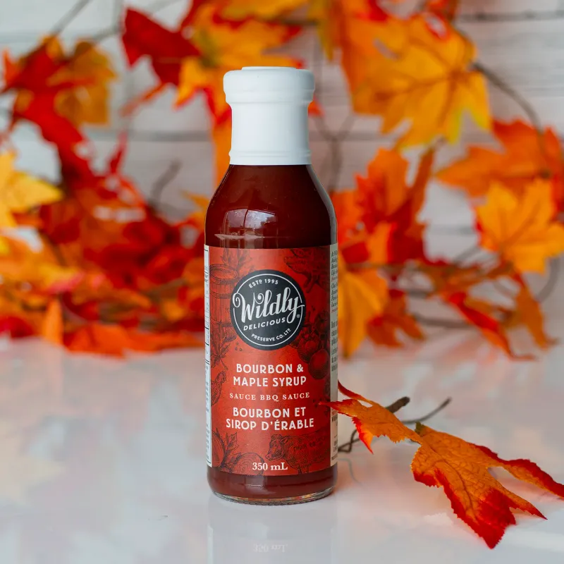 Wildy Delicious - BBQ Sauce Maple Syrup &amp; Bourbon