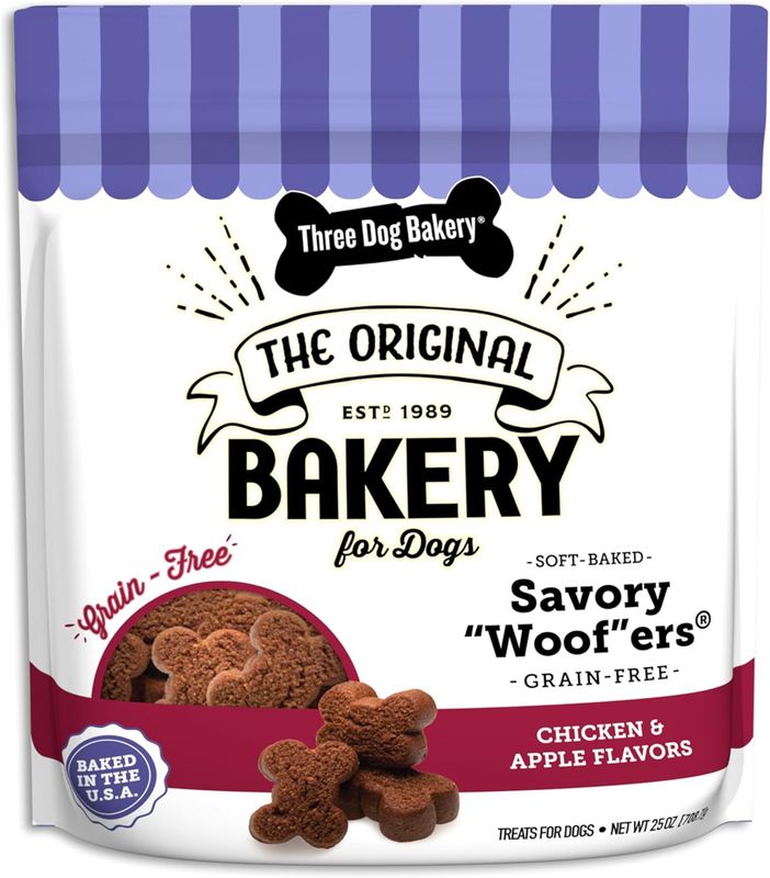 Soft Baked GF Chicken &amp; Apple Treats 25 oz