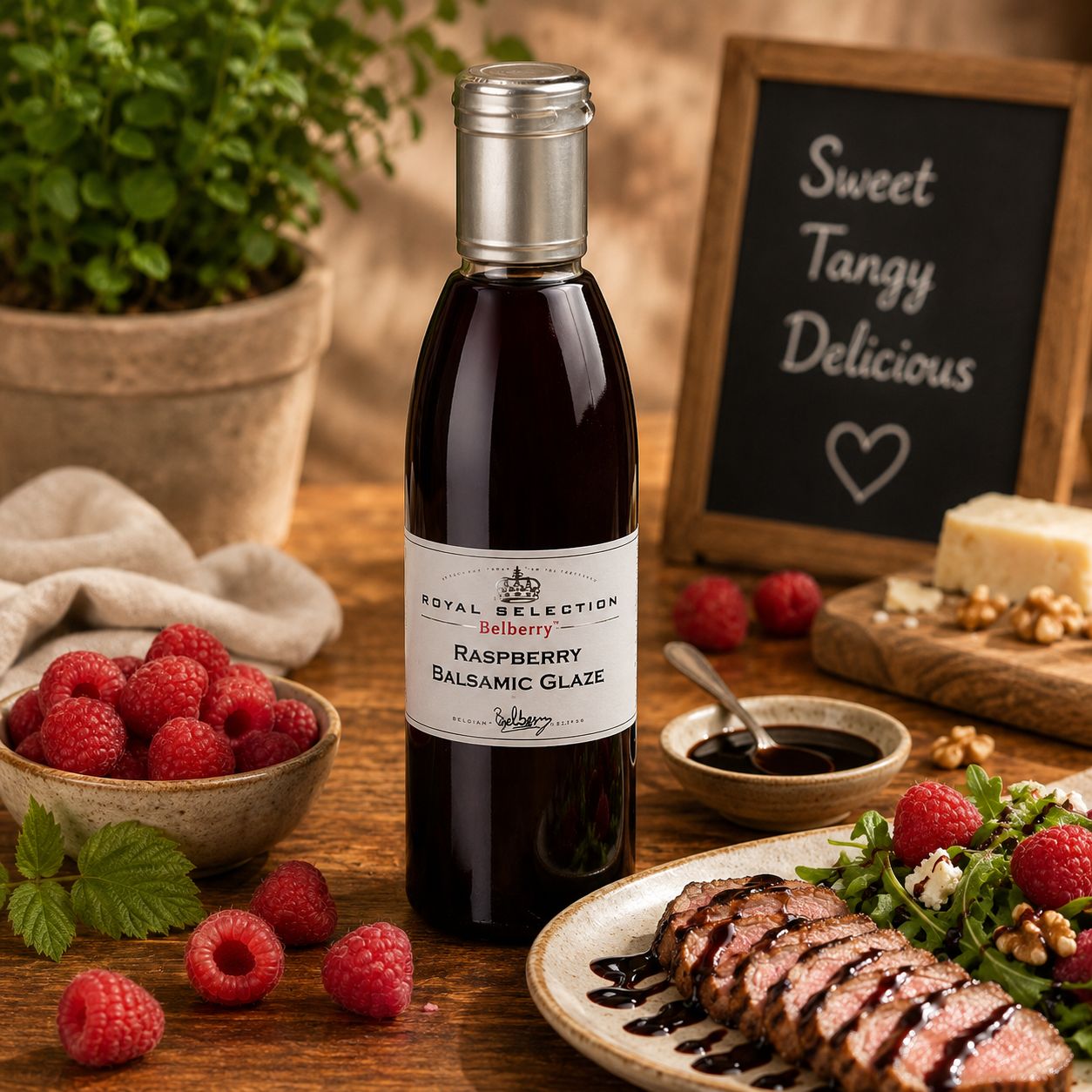 Belberry - Sweet Raspberry Balsamic Glaze