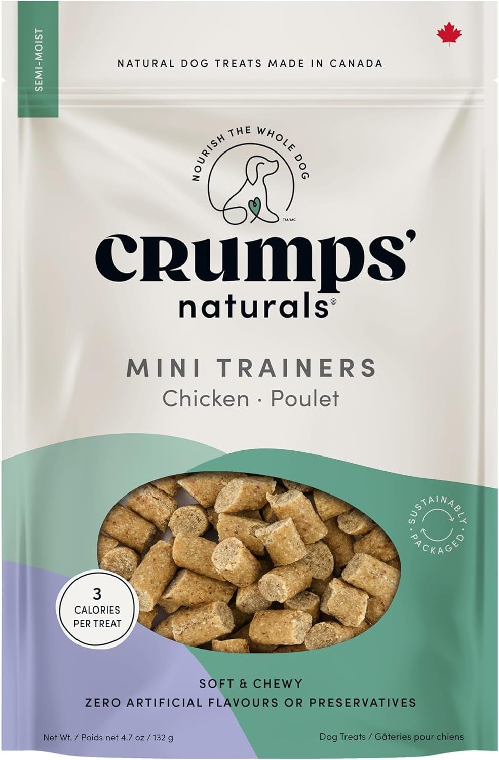 Naturals Dog Mini Trainers Semi-moist Chicken 4.2 oz
