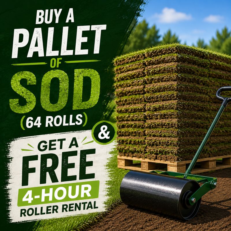 Self Serve Sod Rolls 2'x5'
