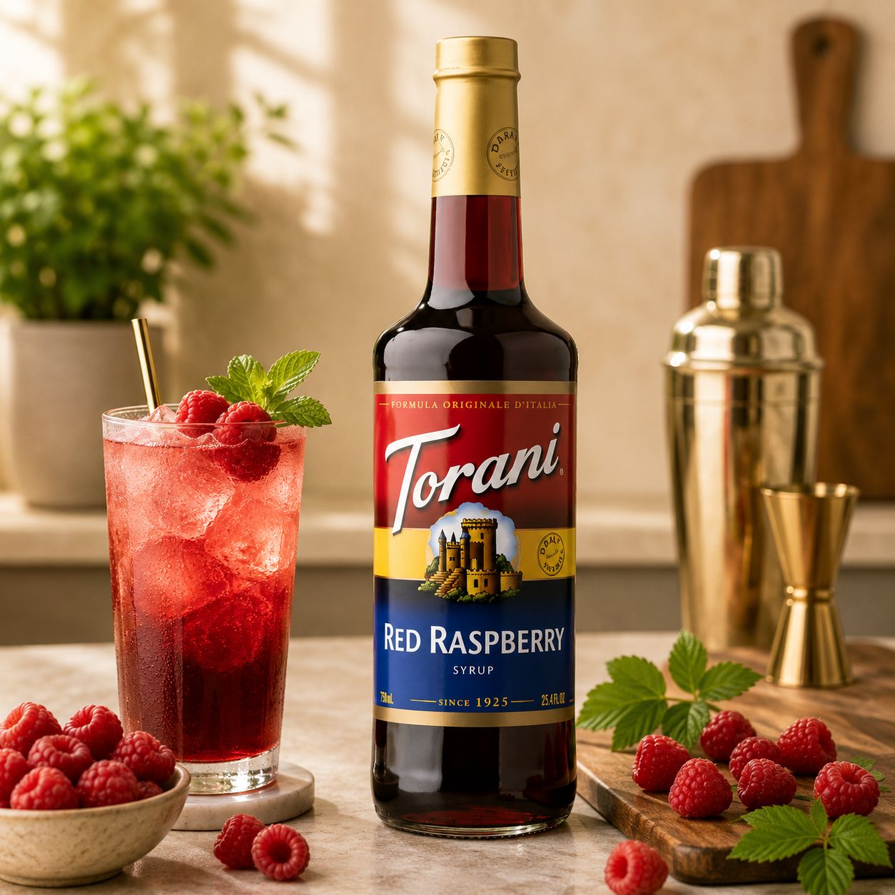 Torani Red Raspberry Syrup 750ml