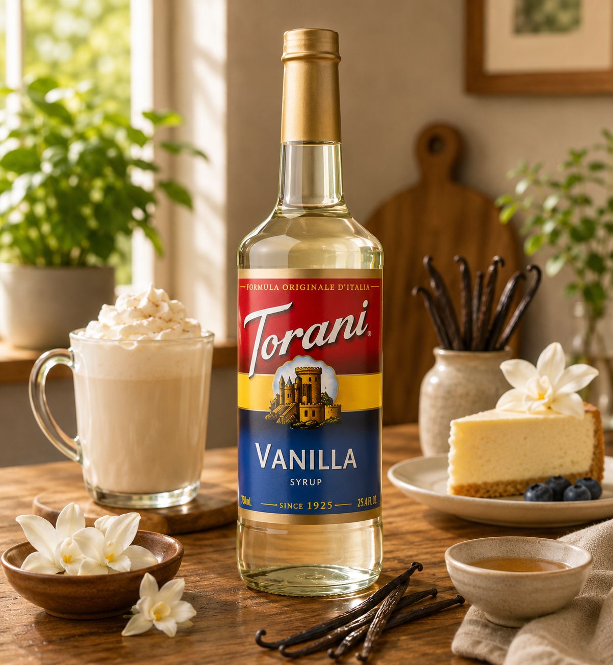 Torani Vanilla Syrup 750ml Torani Vanilla Syrup 750ml