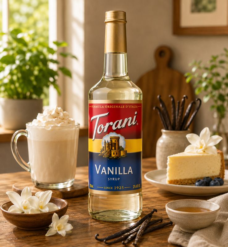 Torani Vanilla Syrup 750ml