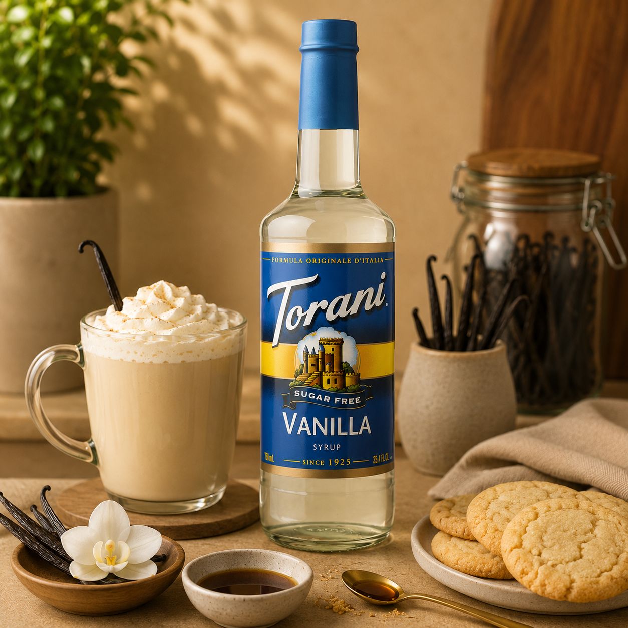 Torani Sugar Free Vanilla Syrup 750ml