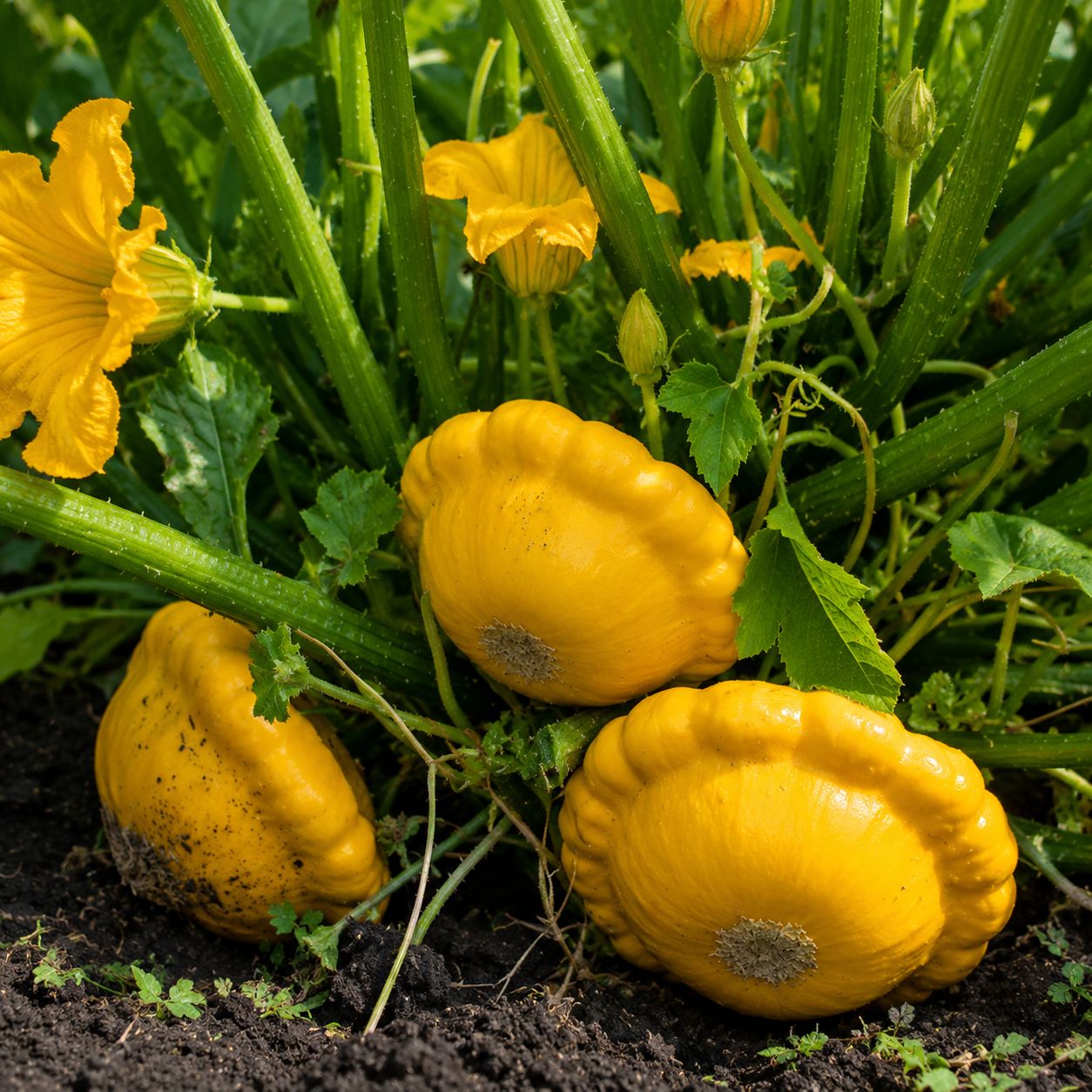 Squash Summer - Scallop - Sunny Delight