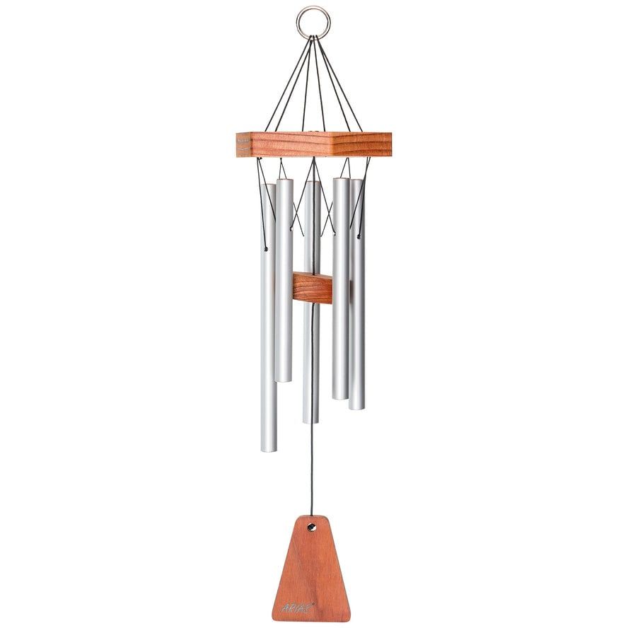 Arias Chime - 5 Tube - Satin - 17" Arias Chime - 5 Tube - Satin - 17"
