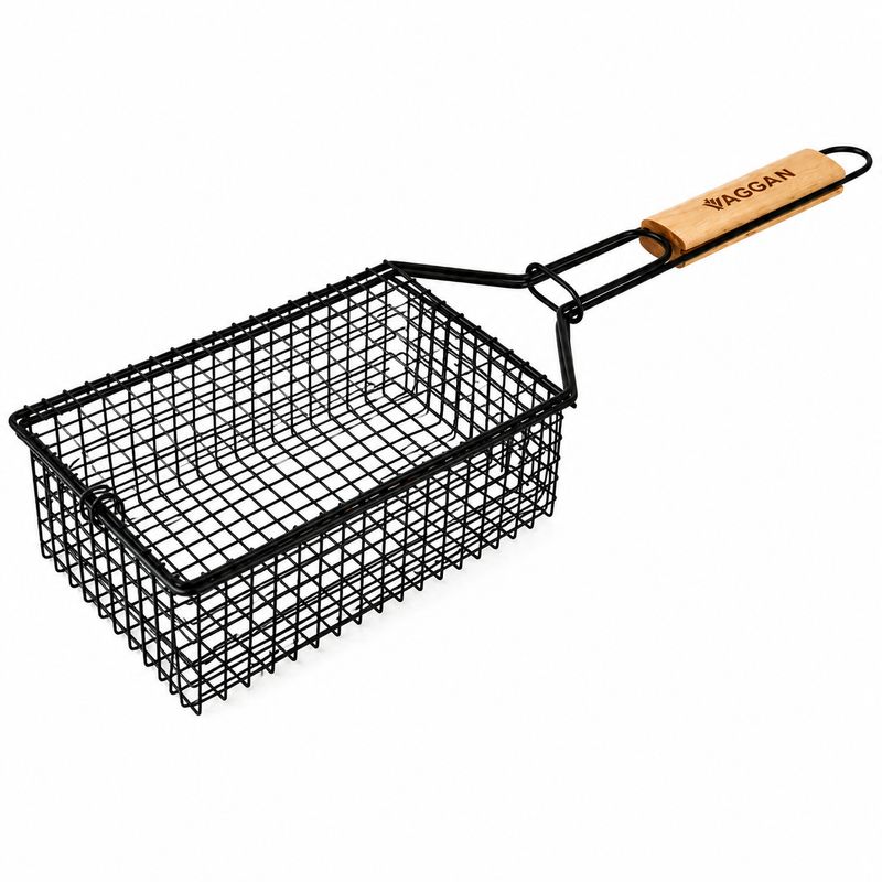 BBQ grill rack non stick - Black