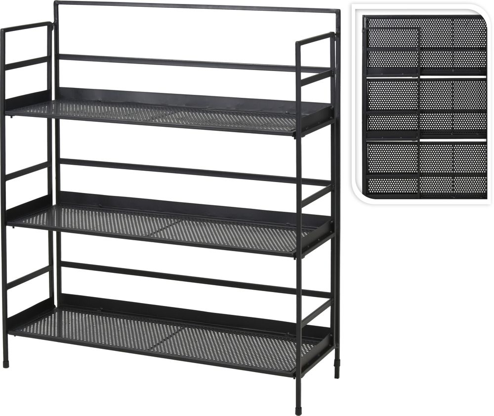 Plant rack 3 tier h90cm mesh