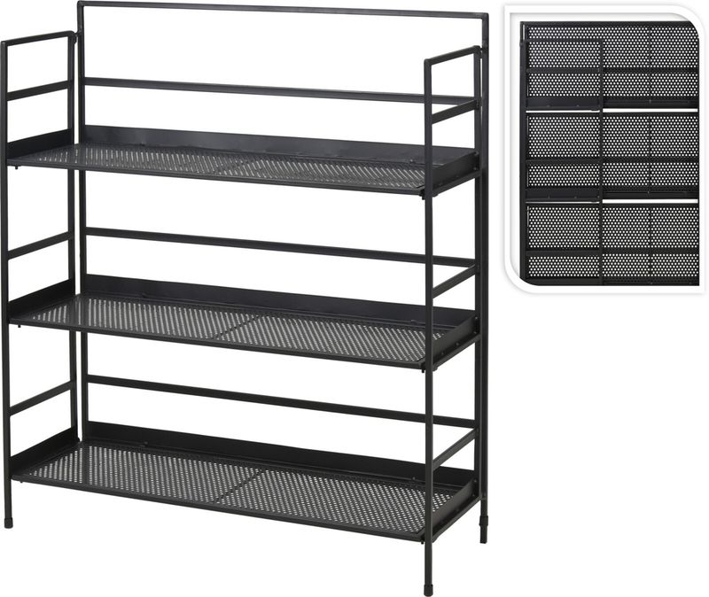 Plant rack 3 tier h90cm mesh