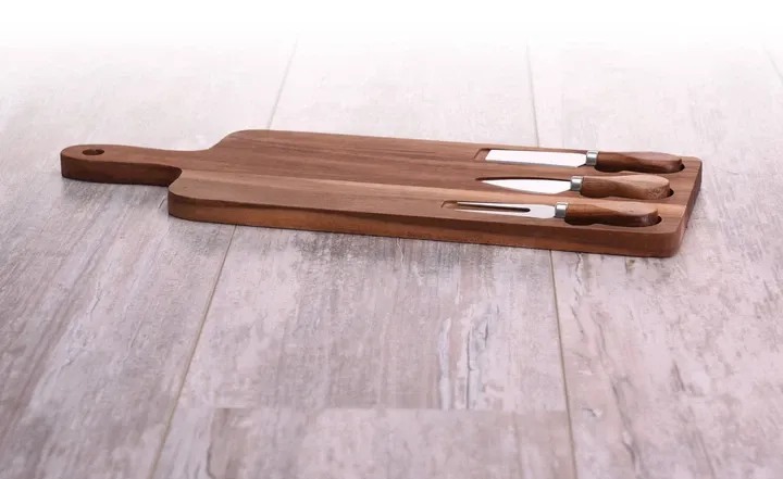 Cheese Board Set 3 Cheese Knives