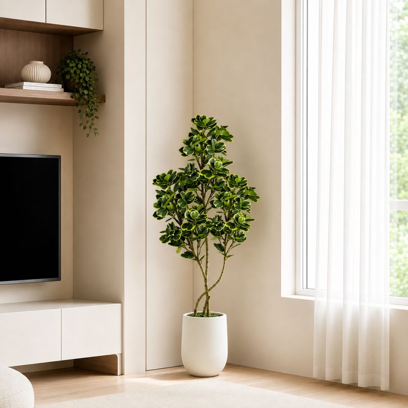 Artificial Ficus in Pot 115cm - 2 Assorted