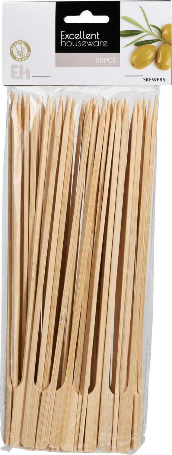 Tapas Skewers - Bamboo 15cm 50pcs
