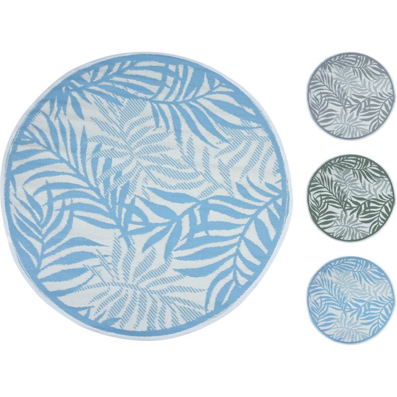 Rug Outdoor Round - 150cm Assorted Colours