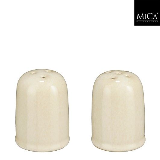 Tabo Salt and Pepper Shaker Set Grey