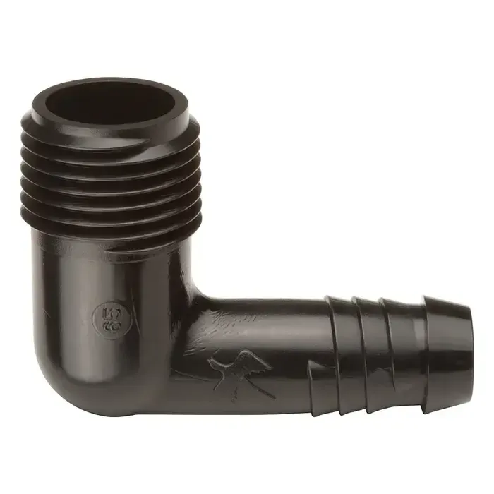 SWING PIPE, ELBOW, 1/2" MNPT X 1/2" BARB