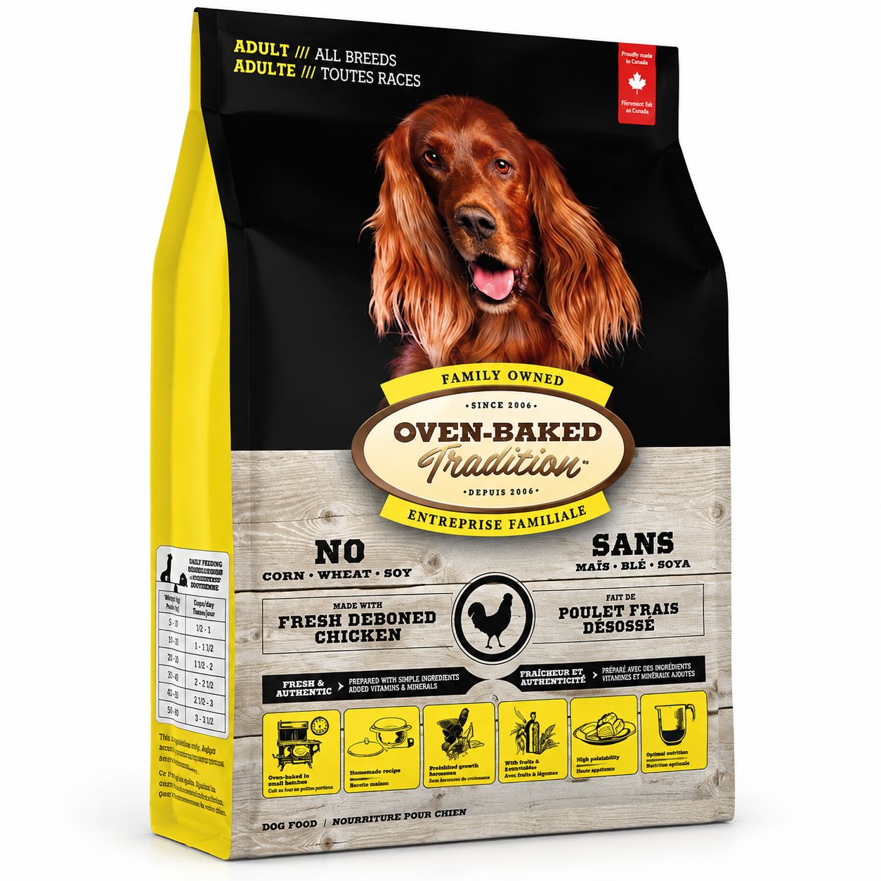 Oven-Baked Tradition Dog Adult 5 lb - Fresh Deboned Chicken
