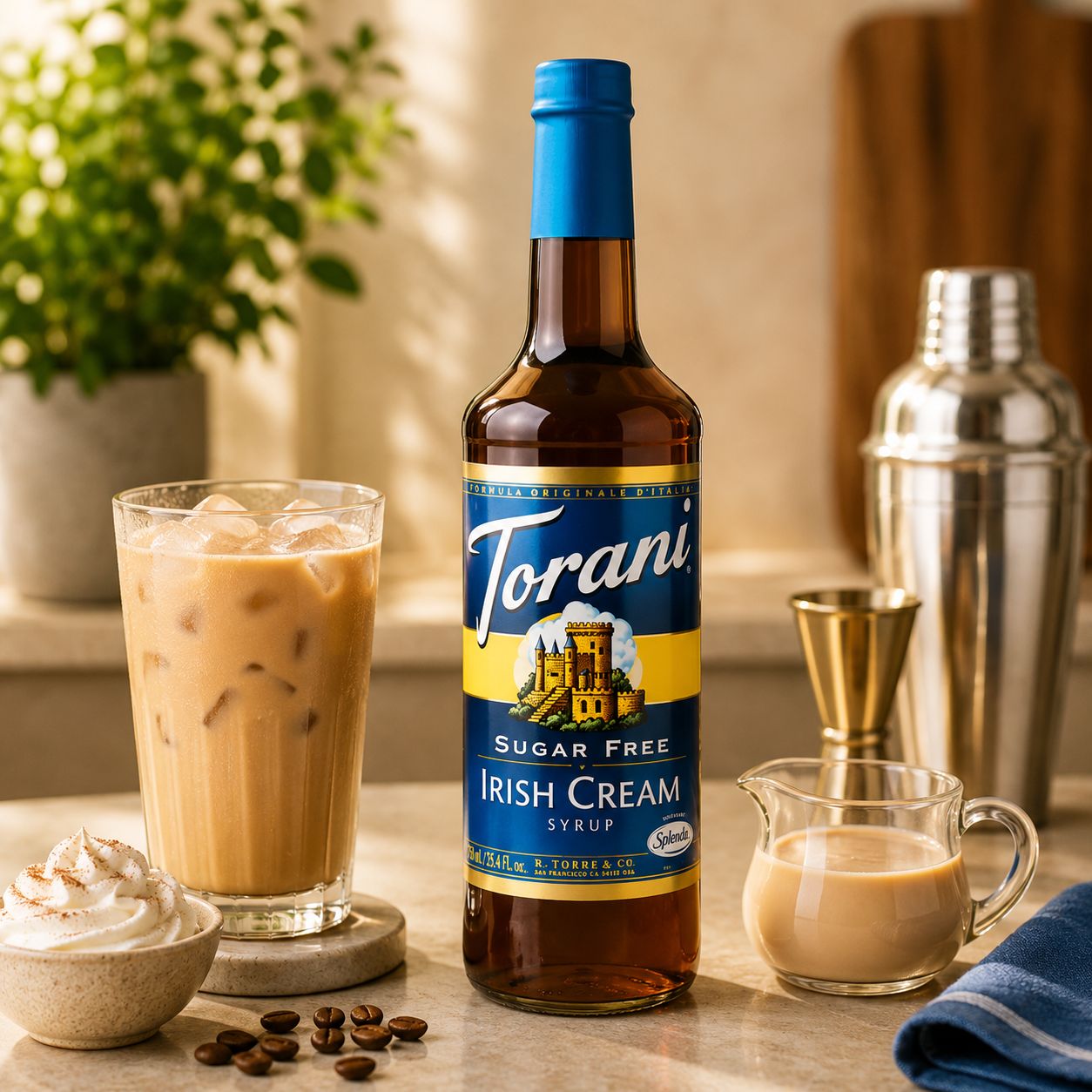 Torani Sugar Free Irish Cream Syrup 750ml