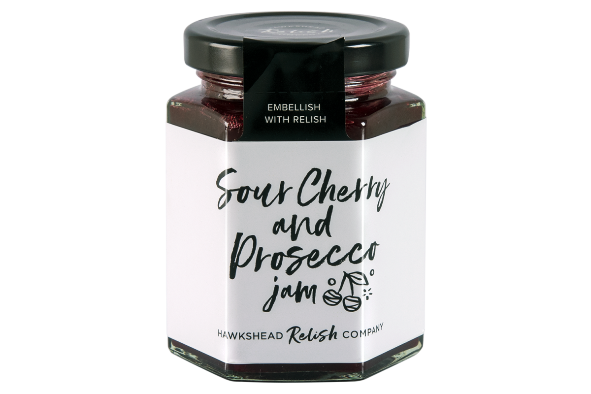 Hawkshead Relish Sour Cherry &amp; Prosecco 220g