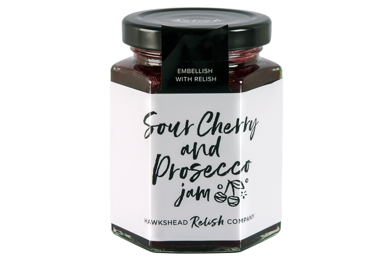 Hawkshead Relish Sour Cherry &amp; Prosecco 220g