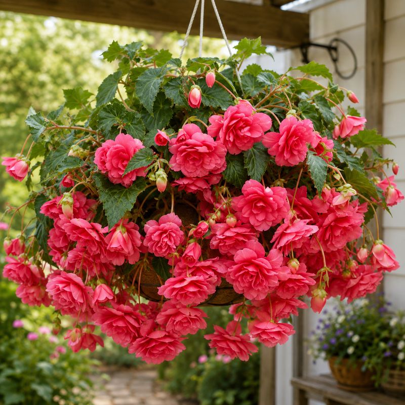 10" Hanging Basket - Begonia