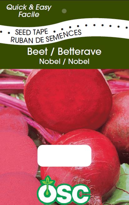 Beet Nobel Seed Tape (1000)