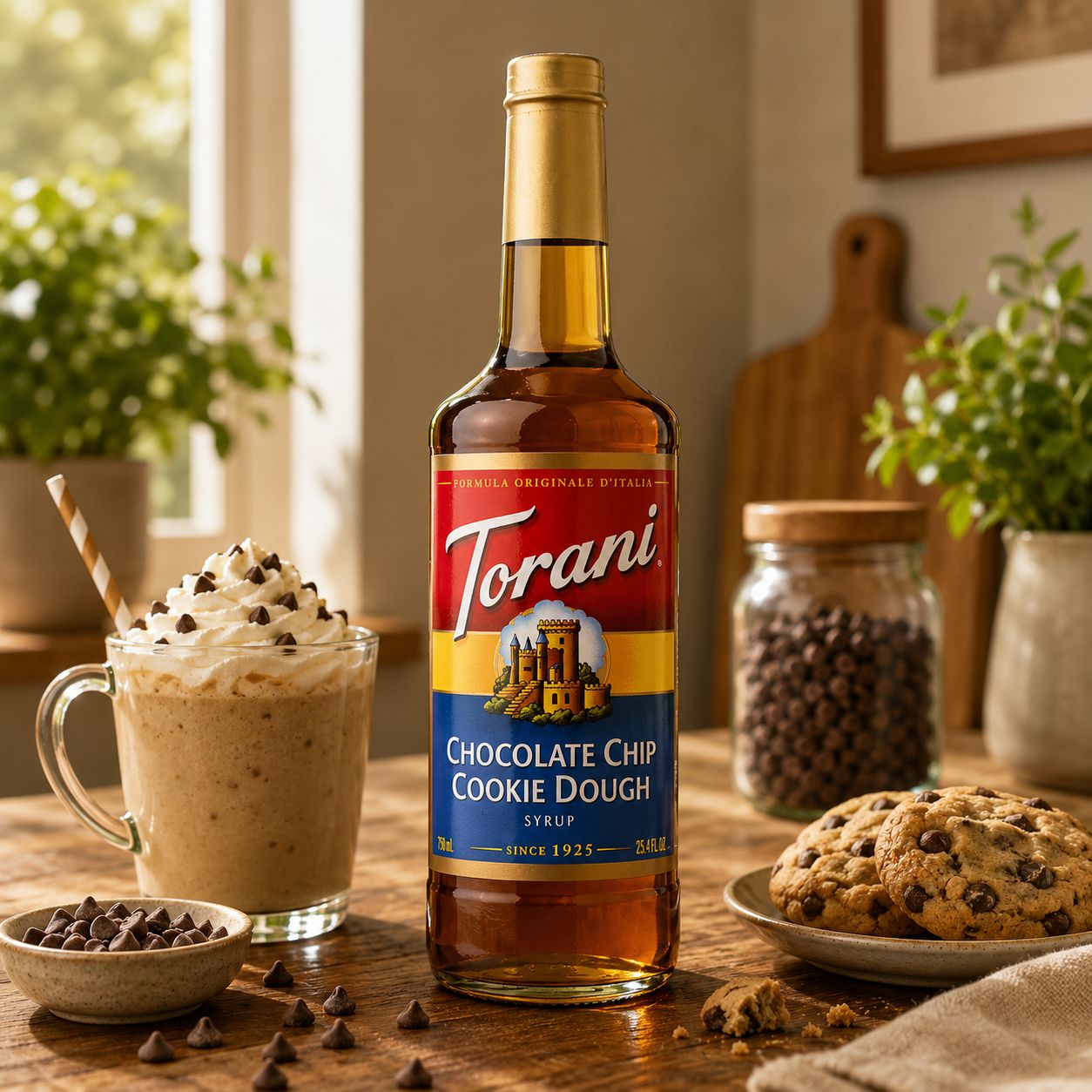 Torani Chocolate Chip Cookie Dough Syrup 750ml