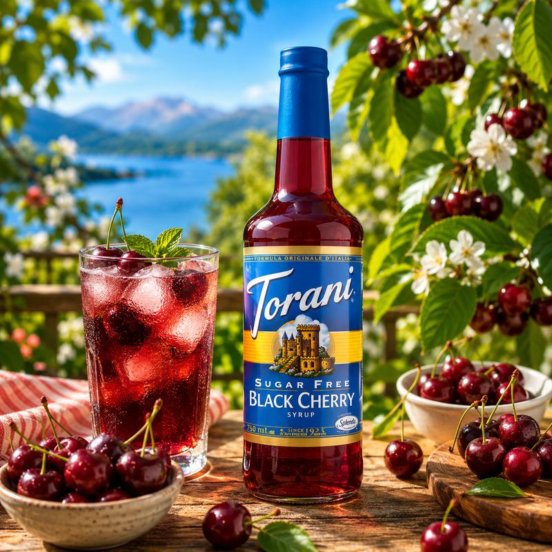 Torani - Sugar Free Black Cherry 750ml