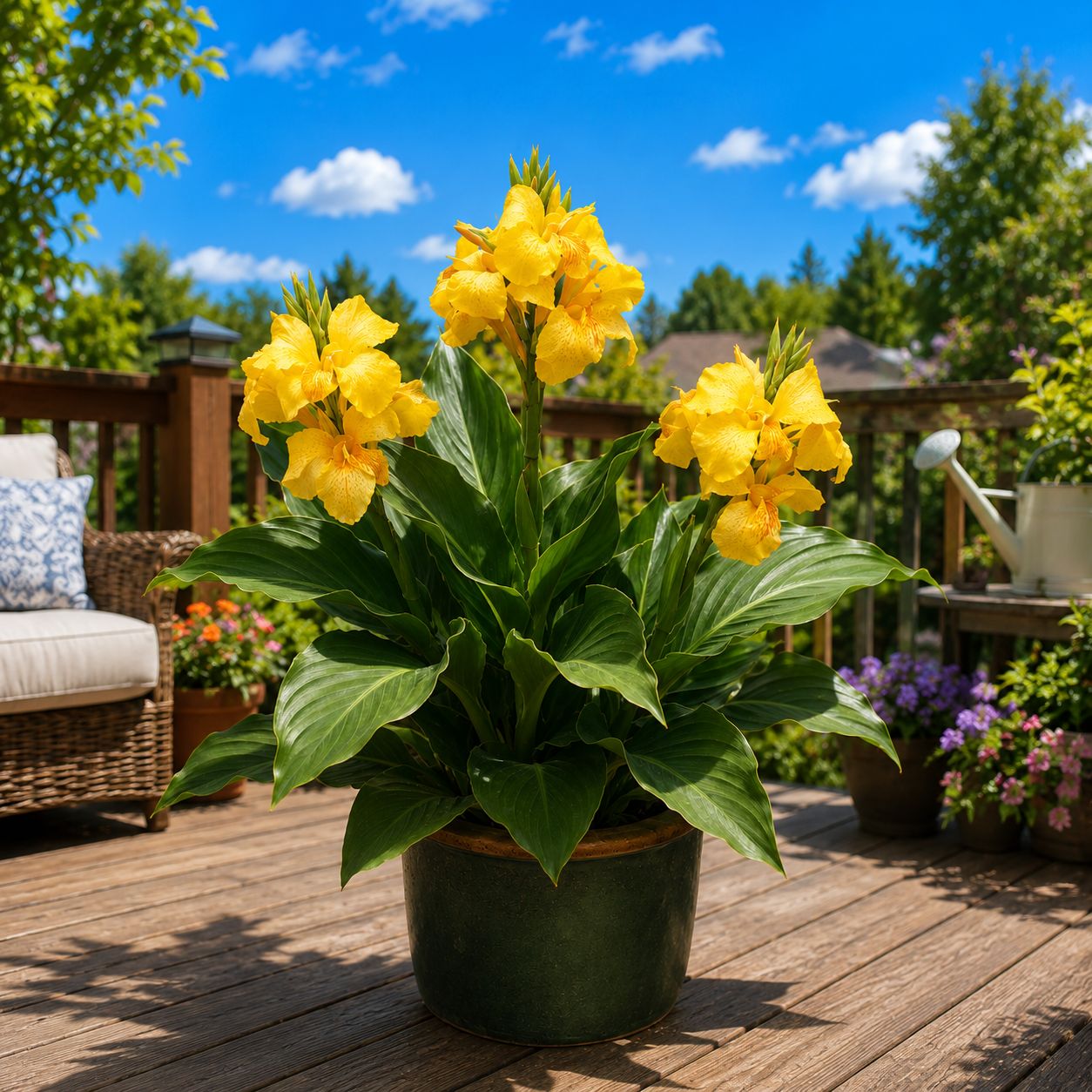 Canna Lily - Cannova Yellow Canna Lily - Cannova Yellow