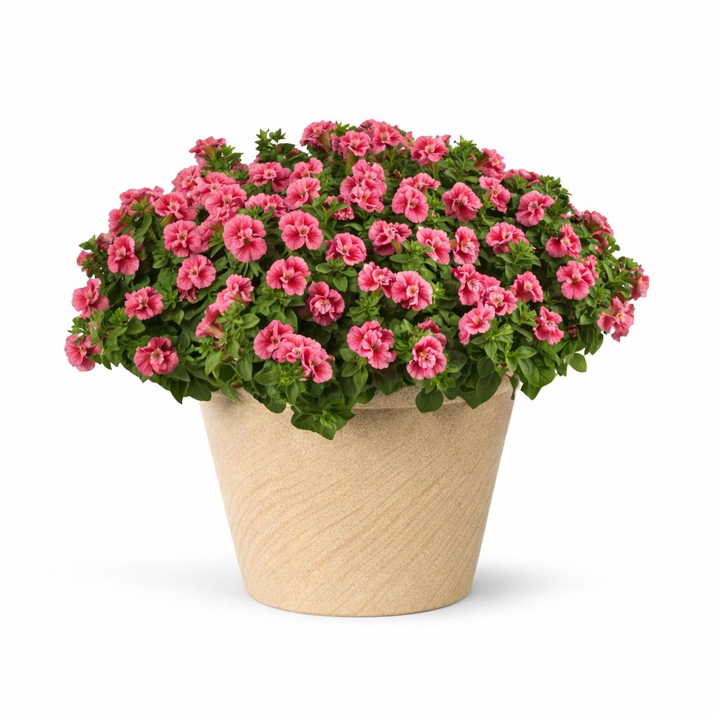 Petunia - Sunshine Pink Red Vein