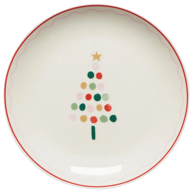 Danica - Appetizer Plates Set of 4 Glitzmas