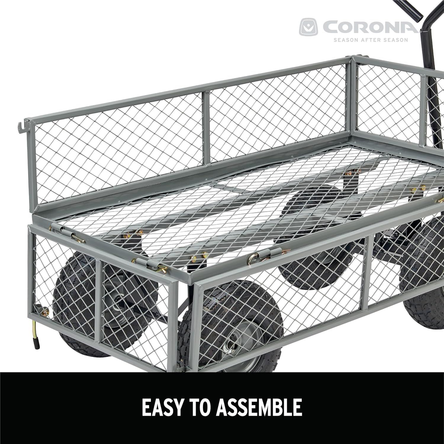 Corona - Metal Landscaping Cart - 400lbs Capacity